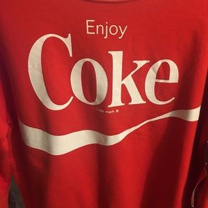 Official Trademark Coca Cola Sweatshirt